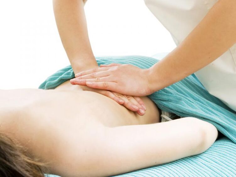 Lomber spine massage