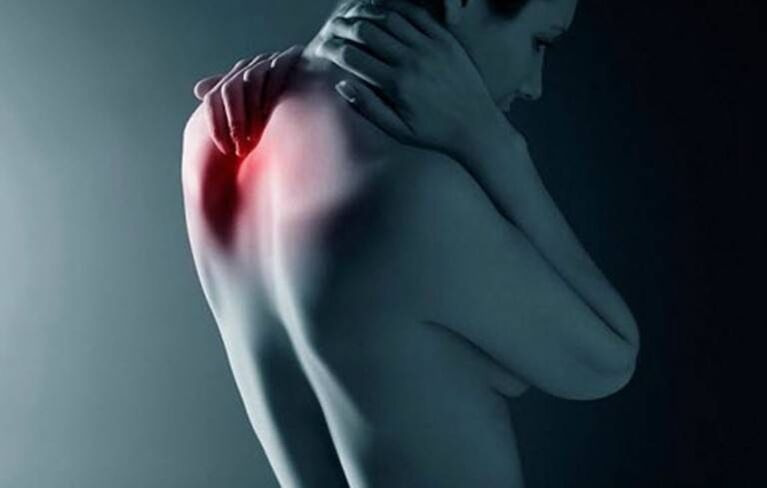 Pain in shoulder blades