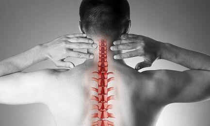 How does osteochondrosis of the cervical spine manifest itself